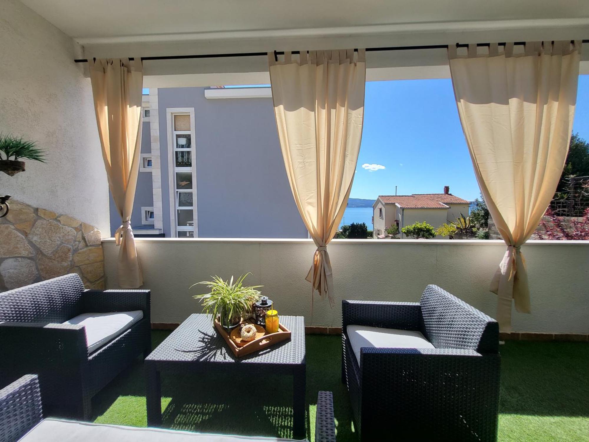 Apartments Sun & Sea Dugi Rat Dış mekan fotoğraf